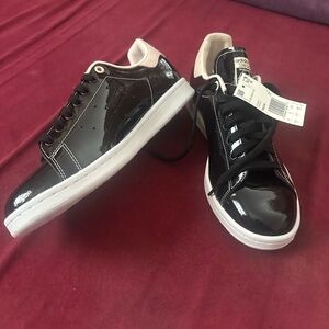 Adidas Stan Smith Black and White Sneakers